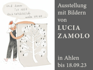 Lucia zeigt ihren Stammbaum